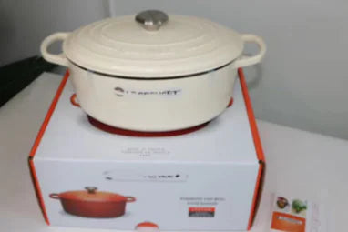 Oval Cast Iron Cooking Pot